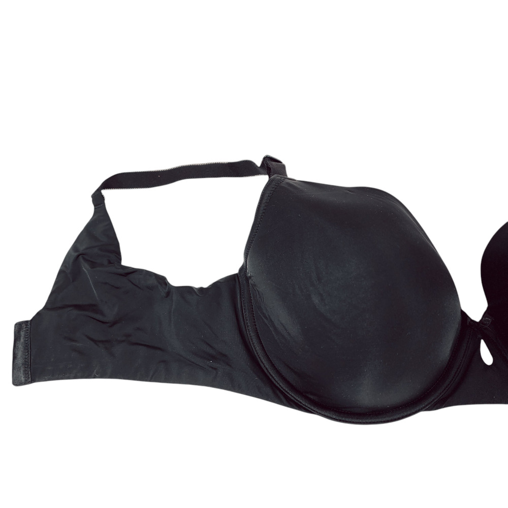 Torrid 38DD Perfect Tshirt Bra‎ Black Womens Back Hook Closure Underwire - Picture 5 of 11